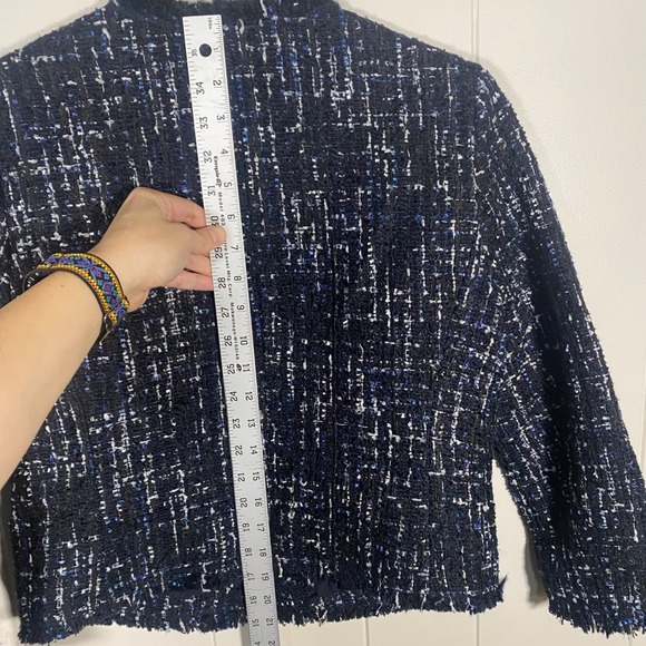 NWT Ann Taylor Petite Tweed Blazer Skirt Suit Set Size 6P 4P Preppy Career - Picture 12 of 16